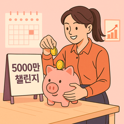 1년 안에 5천 만원 만들기 챌린지